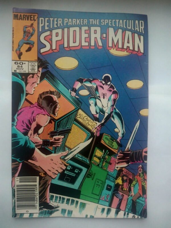 1142.jpg Komiks Spectacular Spiderman 84 November 1983