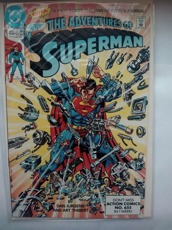 Komiks The Adventures of Superman 468 July 1990