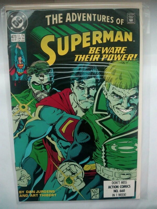 Komiks The Adventures of Superman 473 December 1990