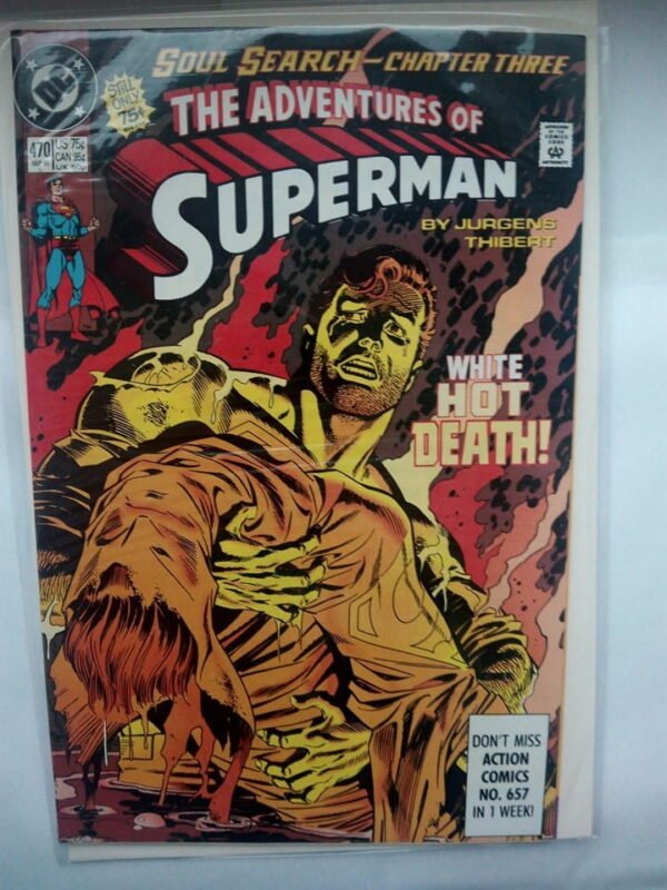 Komiks The Adventures of Superman 470 September 1990