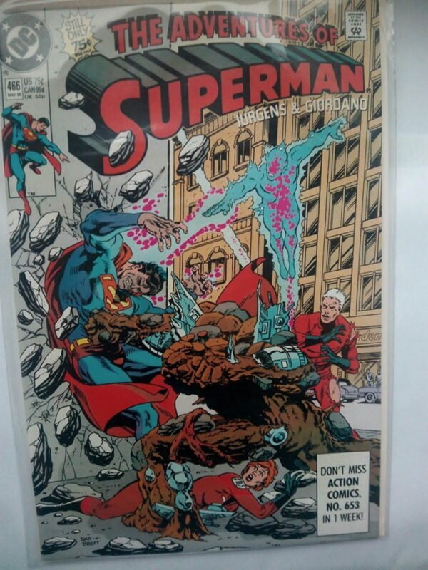 Komiks The Adventures of Superman 466 May 1990