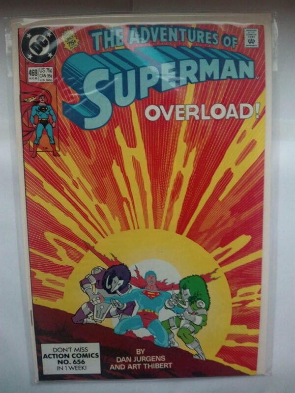 Komiks The Adventures of Superman 469 August 1990