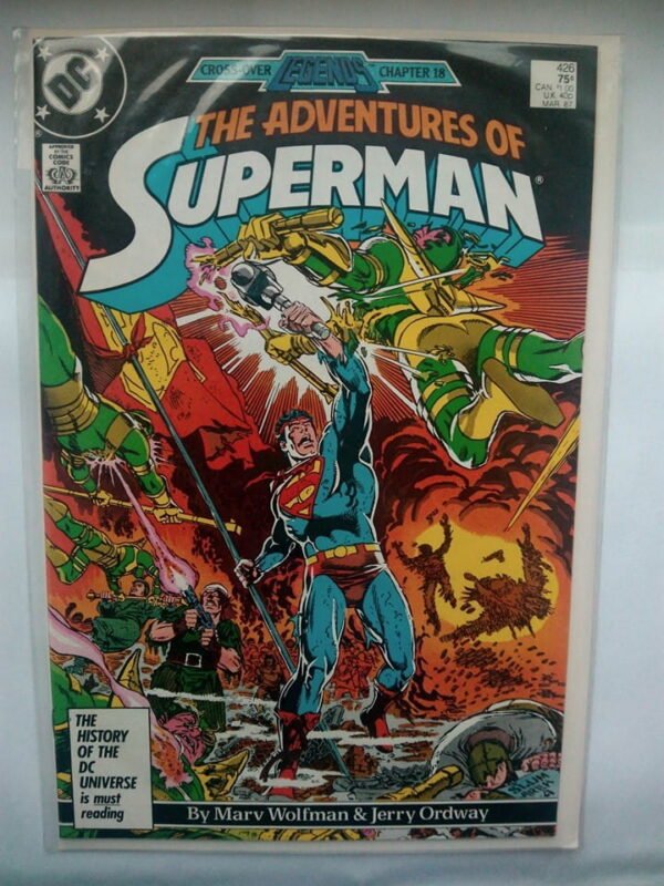 Komiks The Adventures of Superman 426 March 1987