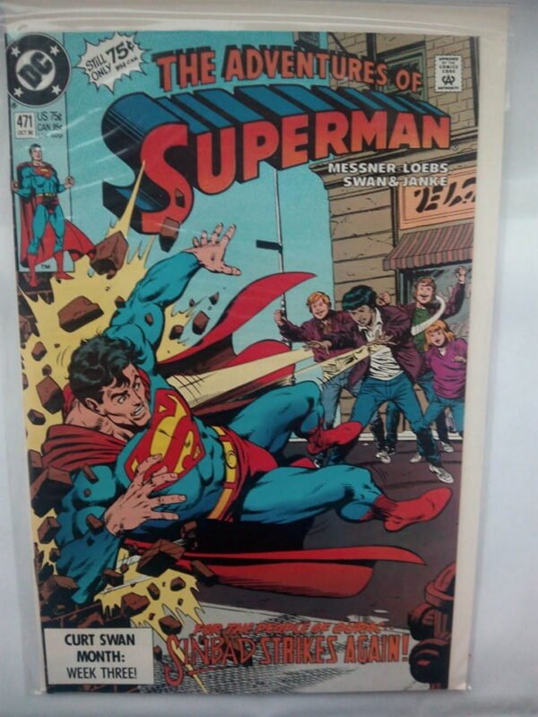 Komiks The Adventures of Superman 471 October 1990