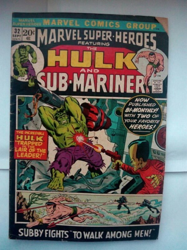 1168.jpg Marvel Super Heroes 32 September 1972