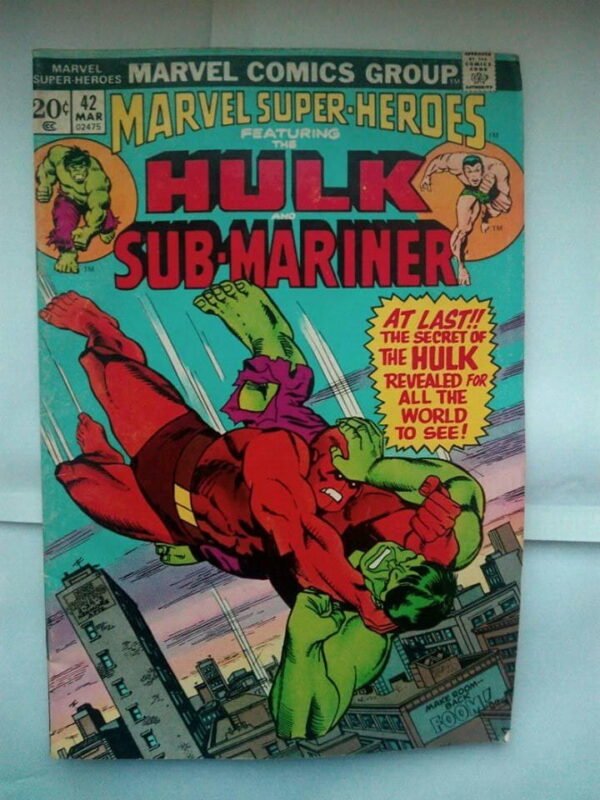 Marvel Super Heroes 42 March 1973