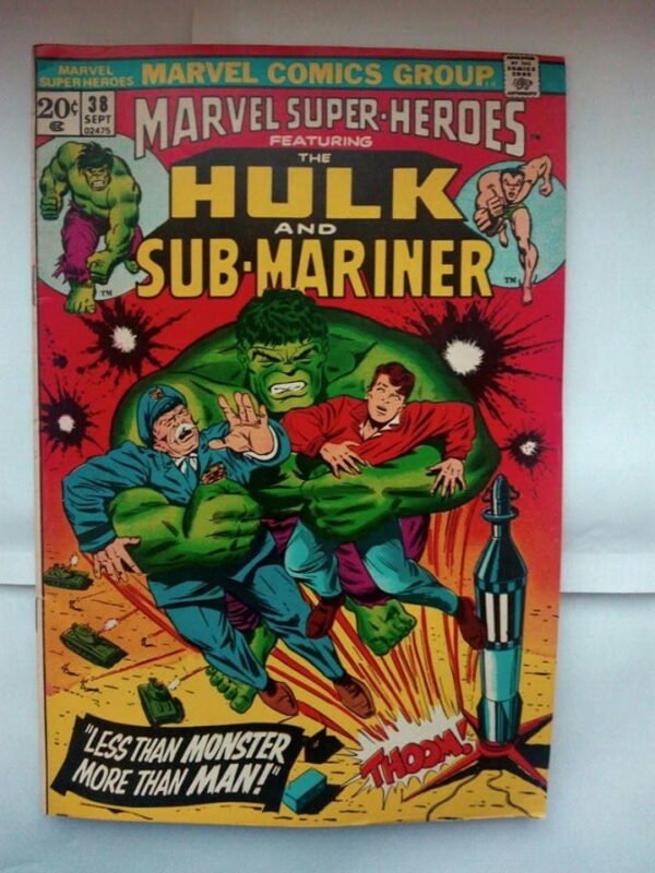 Marvel Super Heroes 38 September 1973
