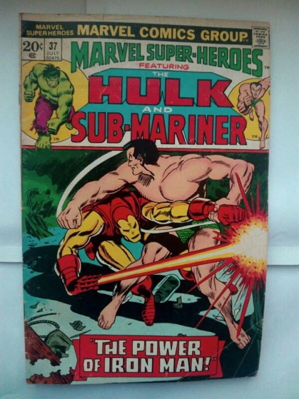 Marvel Super Heroes 37 July 1973
