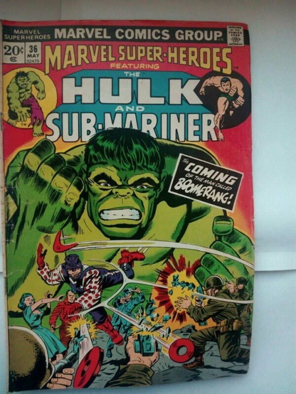 Marvel Super Heores 36 May 1973