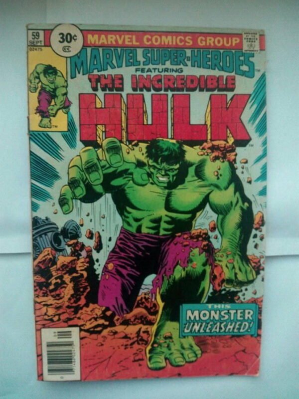 Komiks Marvel Super Heroes 59 September 1976