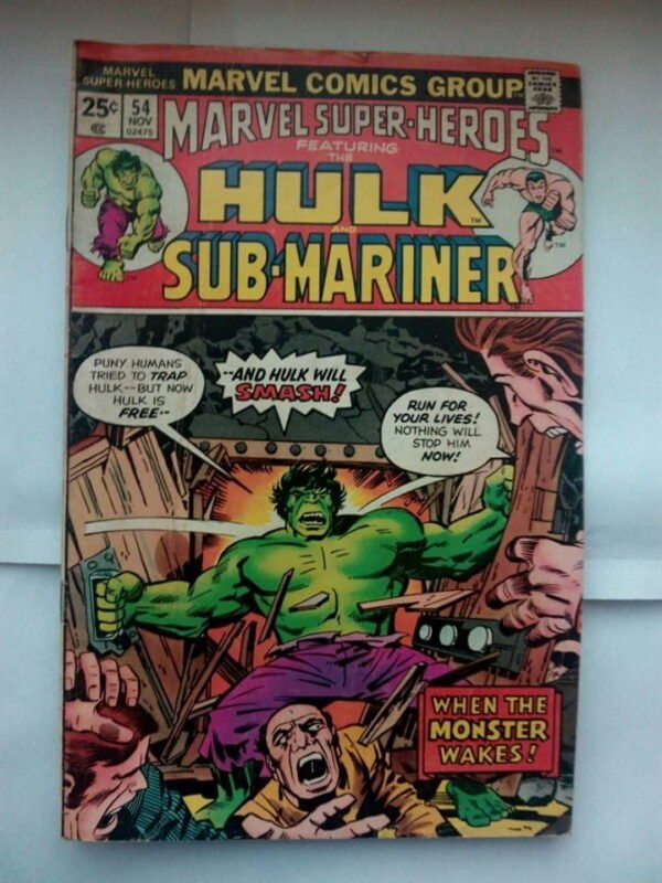 Komiks Marvel Super Heroes 54 November 1975