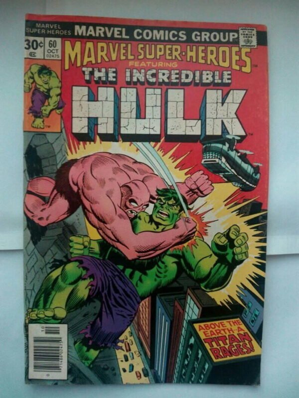 Komiks Marvel Super Heroes 60 October 1976