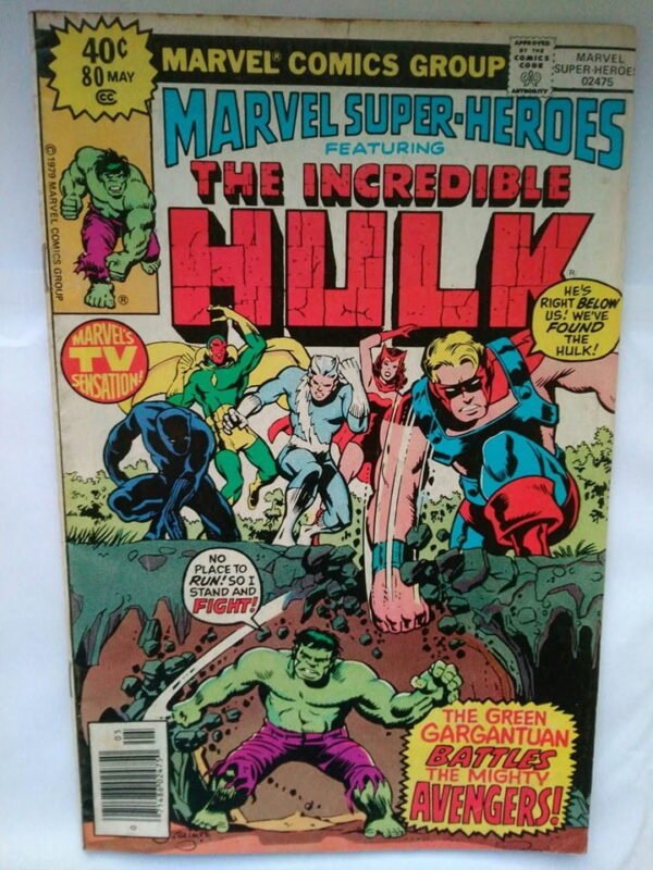 Komiks Marvel Super Heroes 80 May 1979
