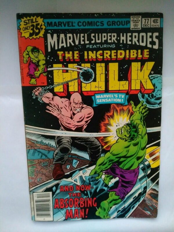 Komiks Marvel Super Heroes 77 December 1978