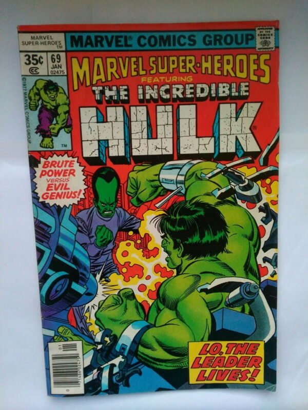 Komiks Marvel Super Heroes 69 January 1978