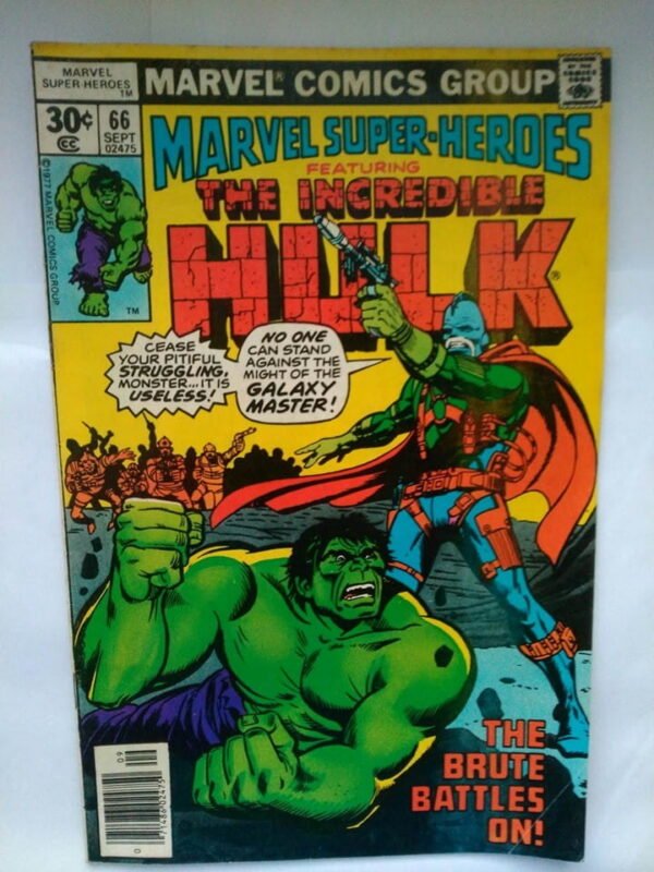 Komiks Marvel Super Heroes 66 September 1977