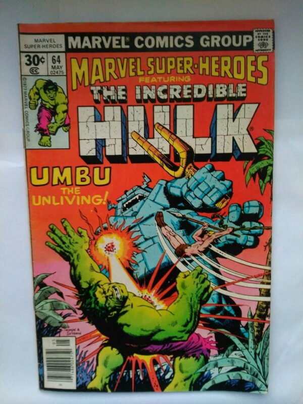 Komiks Marvel Super Heroes 64 May 1977