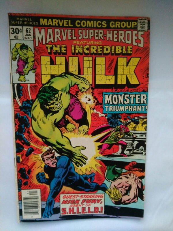 Komiks Marvel Super Heroes 62 January 1977