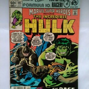 Komiks Marvel Super Heroes 105 January 1982