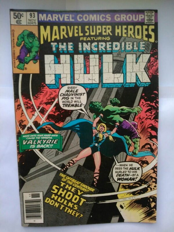 Komiks Marvel Super Heroes 93 November 1980