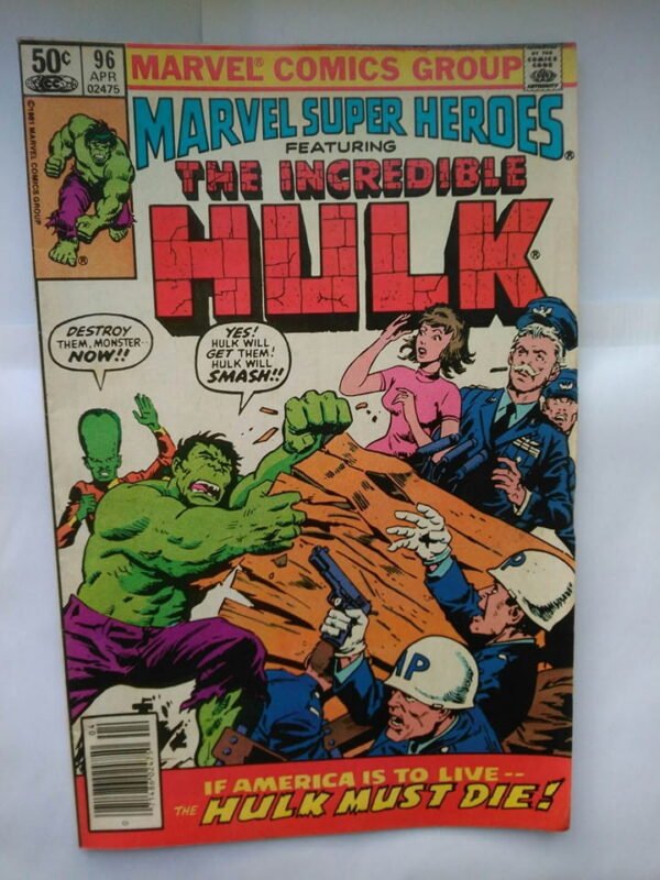 Komiks Marvel Super Heroes 96 April 1981