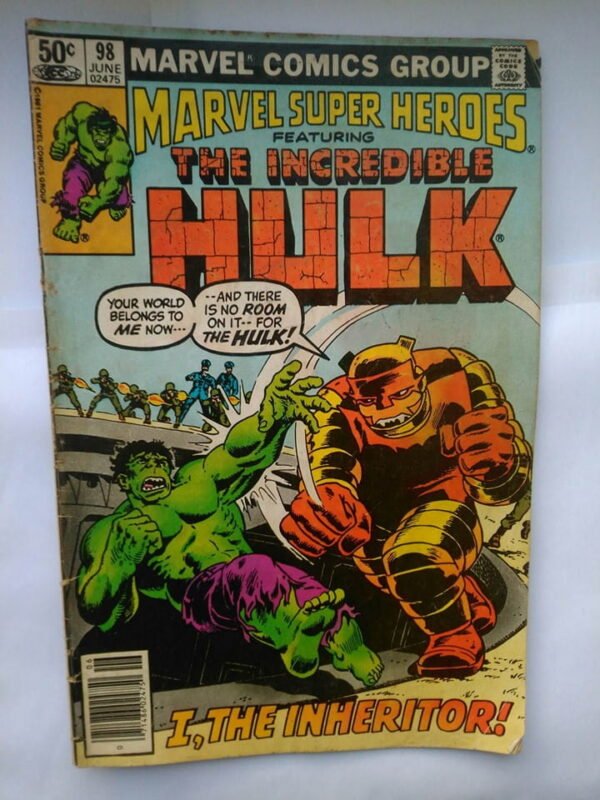 Komiks Marvel Super Heroes 98 June 1981