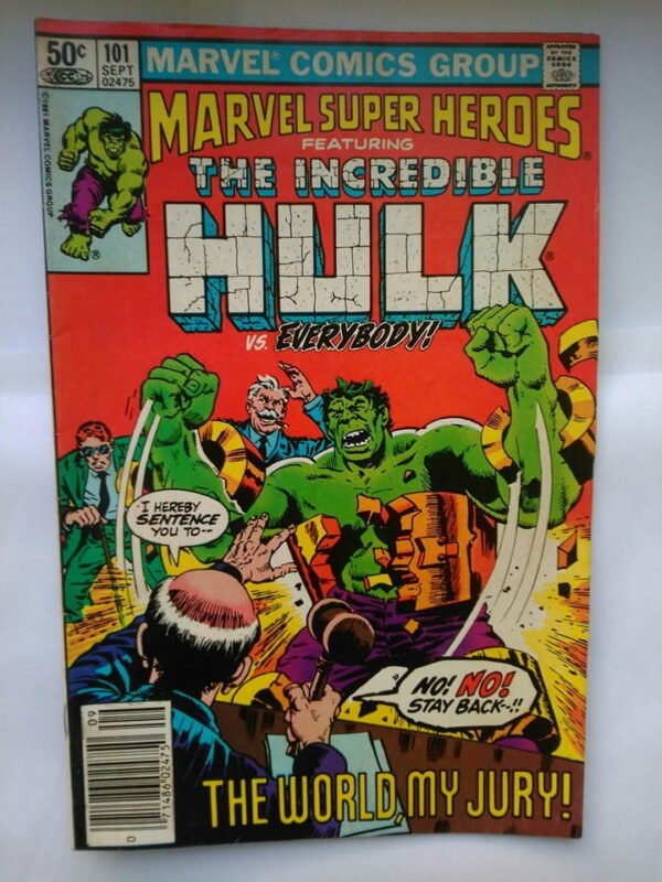 Komiks Marvel Super Heroes 101 September 1981