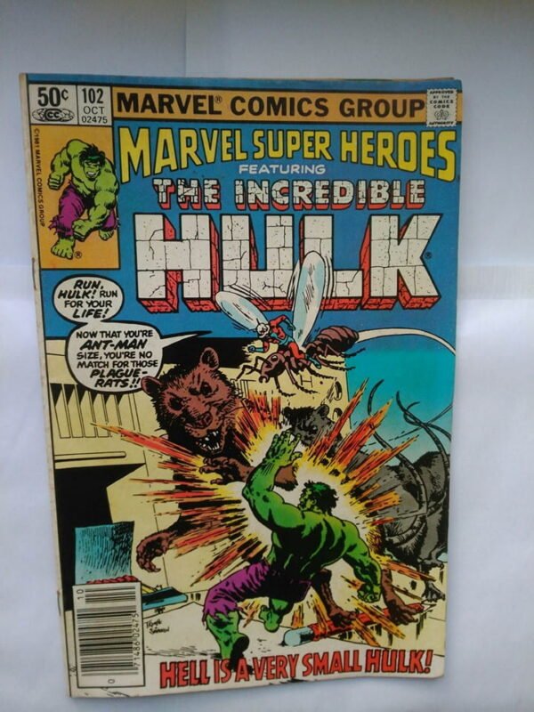 Komiks Marvel Super Heroes 102 October 1981