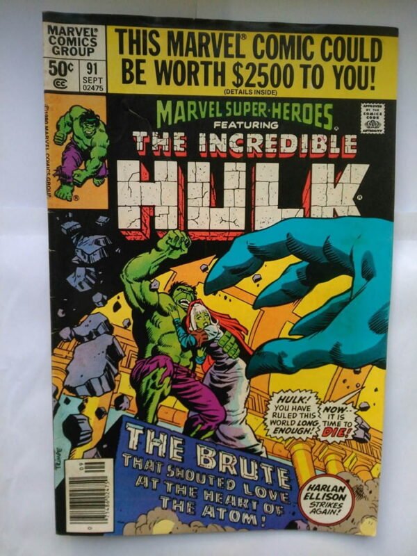 Komiks Marvel Super Heroes 91 September 1980