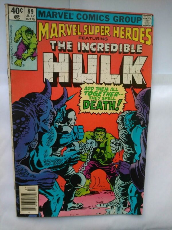 Komiks Marvel Super Heroes 89 July 1980