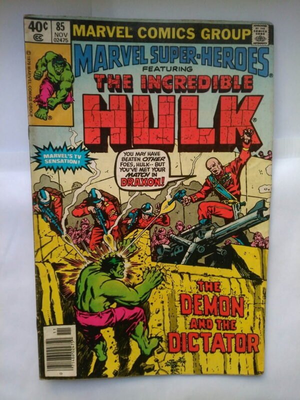 Komiks Marvel Super Heroes 85 November 1979