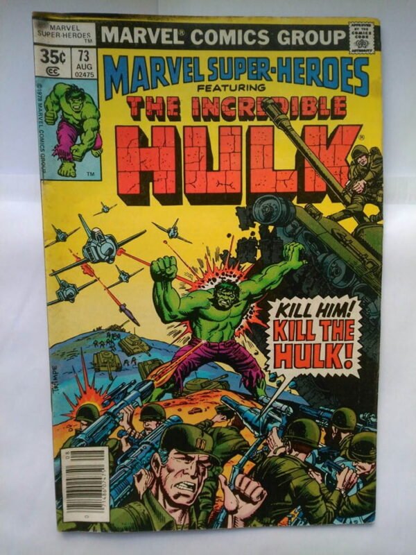 Komiks Marvel Super Heroes 73 August 1978