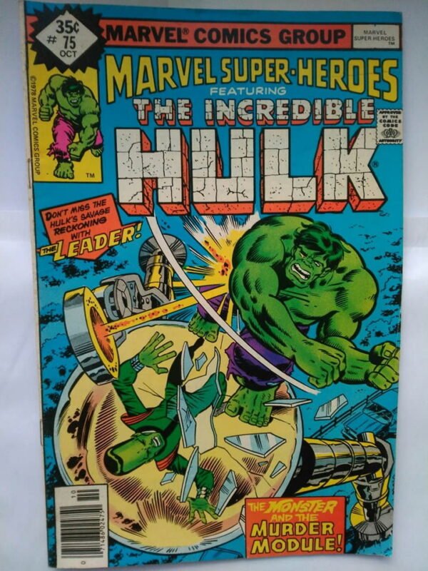 Komiks Marvel Super Heroes 75 October 1978