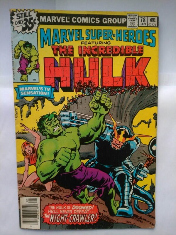 Komiks Marvel Super Heroes 78 January 1979