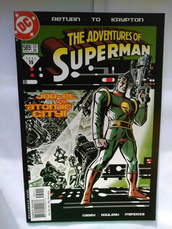 Komiks Adventures of Superman 589 April 2001