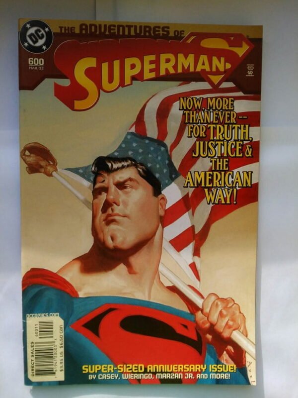 Komiks Adventures of Superman  600 March 2002