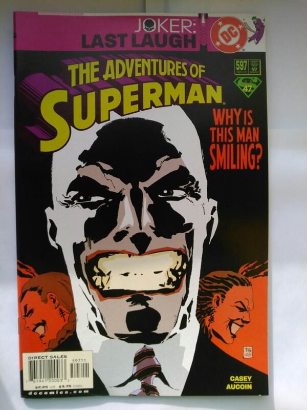 Komiks Adventures of Superman 597 December 2001