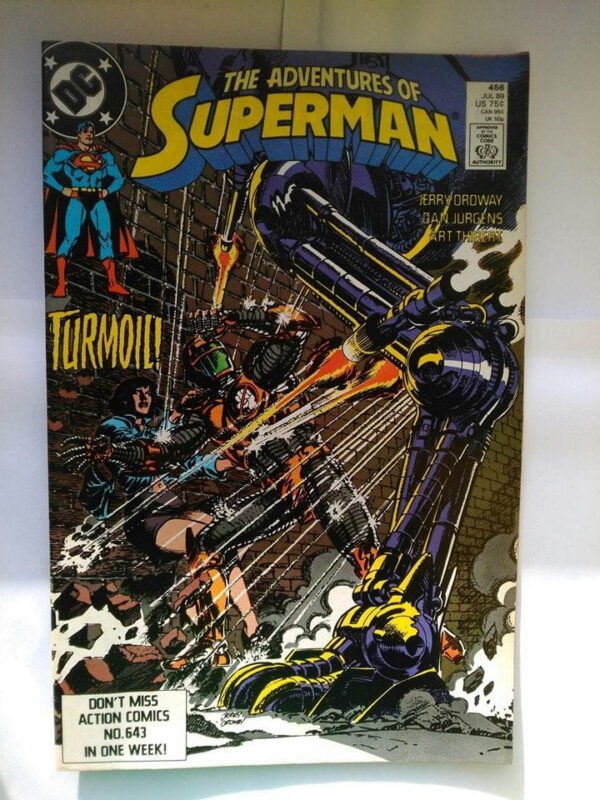 1242.jpg Komiks Adventures of Superman 456 July 1989