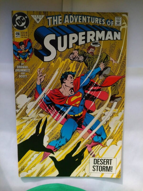 Komiks Adventures of Superman 490 May 1992