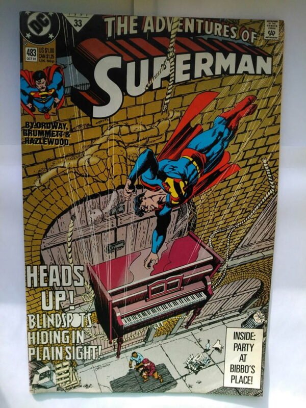 Komiks Adventures of Superman 483 October 1991