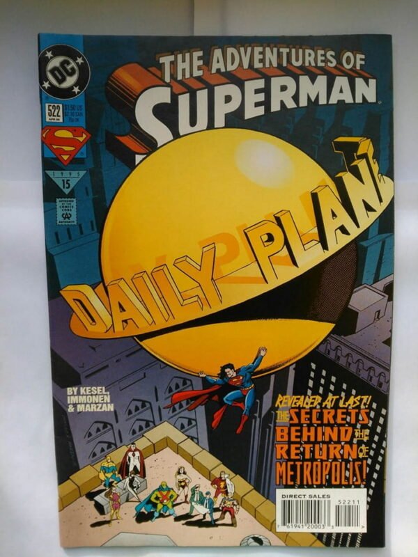 Komiks Adventures of Superman 522 April 1995