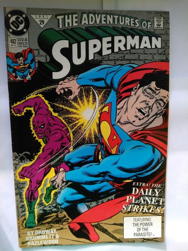 Komiks Adventures of Superman 482 September 1991