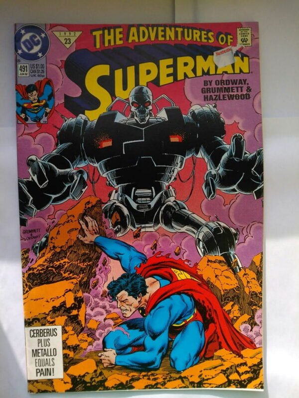 Komiks Adventures of Superman 491 June 1992