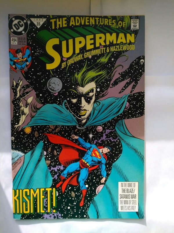 Komiks Adventures of Superman 494 September 1992