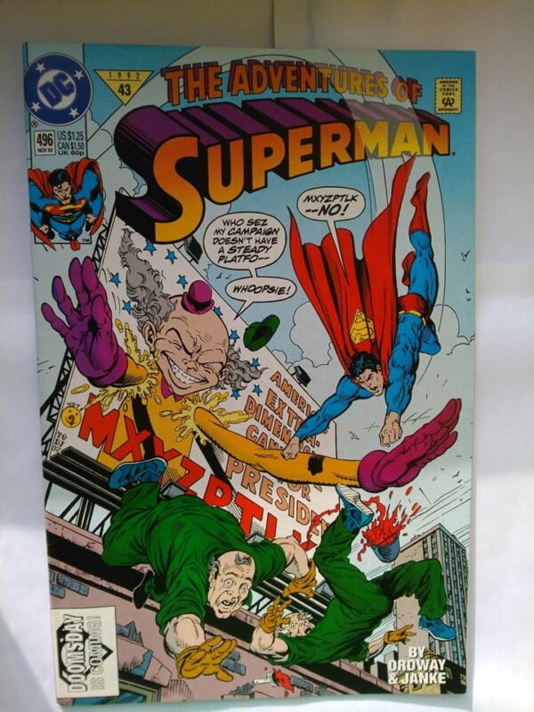 Komiks Adventures of Superman 496 November 1992