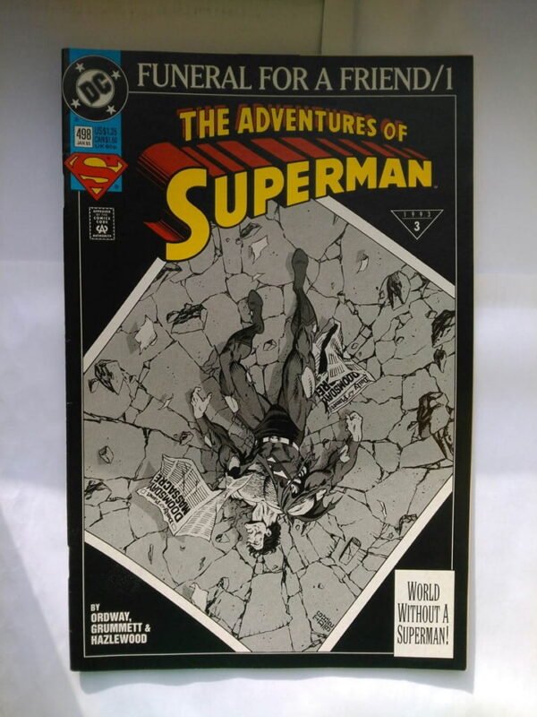 Komiks Adventures of Superman 498 January 1993