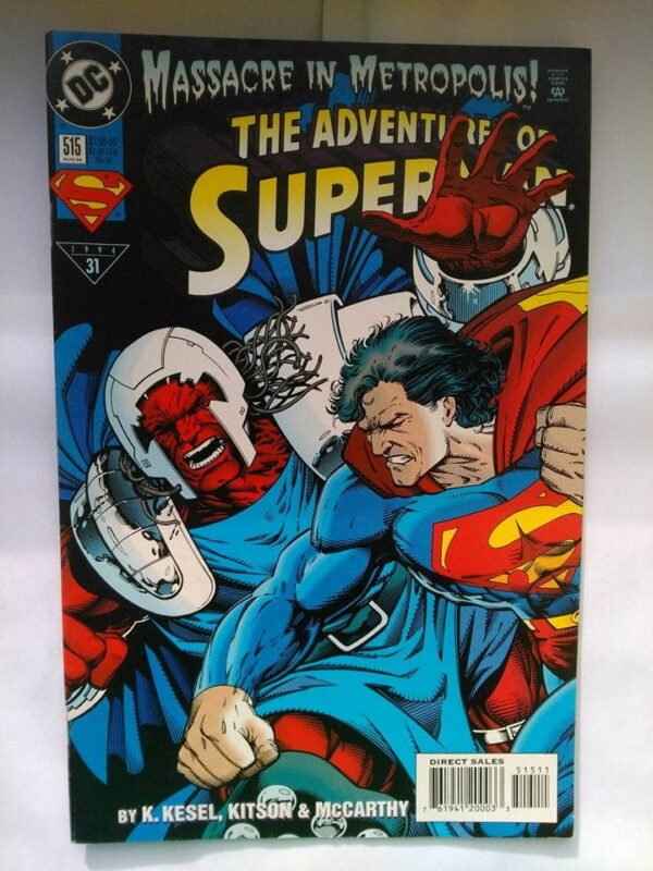 Komiks Adventures of Superman 515 August 1994