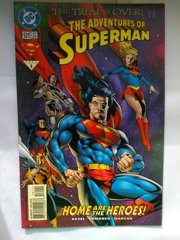 Komiks Adventures of Superman 531 January 1996