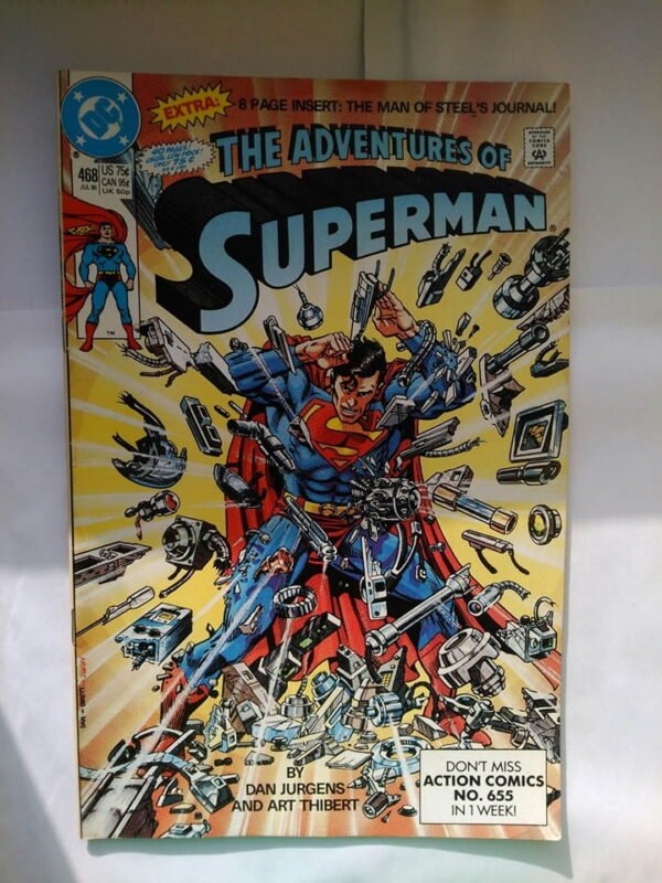 Komiks Adventures of Superman 468 July 1990