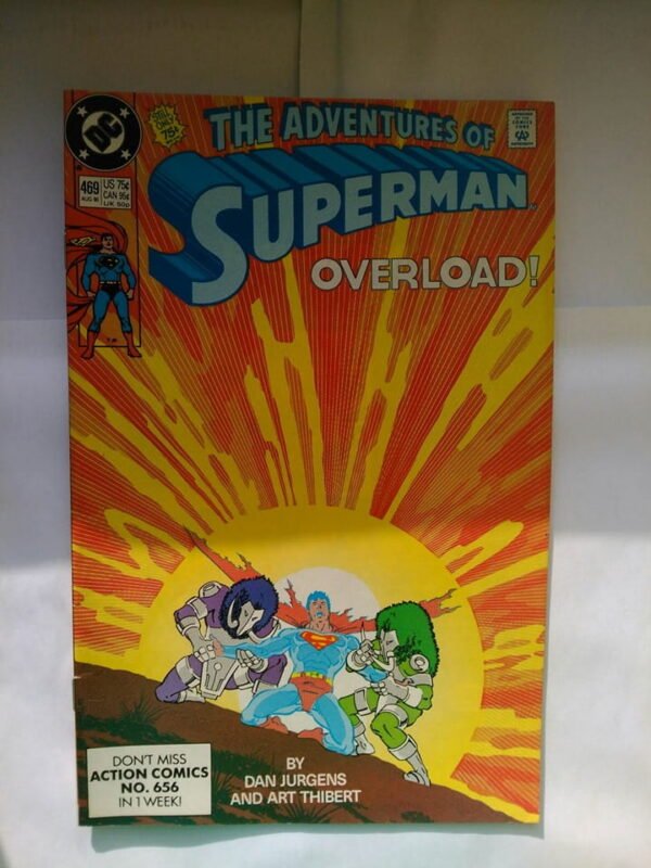 Komiks Adventures of Superman 469 August 1990